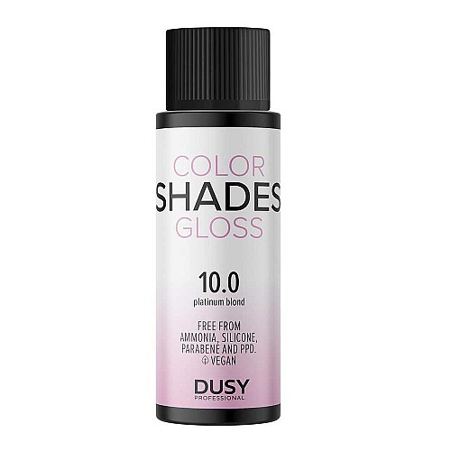 Безамонячна Боя за коса Dusy Color Shades Gloss 60ml / 10.0 Платинено русо