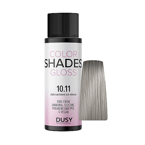 Безамонячна Боя за коса Dusy Color Shades Gloss 60ml / 10.11 Платинено русо пепеляво интензивно