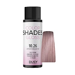 Безамонячна Боя за коса Dusy Color Shades Gloss 60ml / 10.26 Платинено русо перлено червено