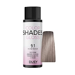 Безамонячна Боя за коса Dusy Color Shades Gloss 60ml / 9.1 Много светло русо пепеляво