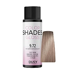 Безамонячна Боя за коса Dusy Color Shades Gloss 60ml / 9.72 Много светло русо кафяво перлено