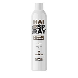 Style Hair Spray Extra Strong Argan Oil 400ml