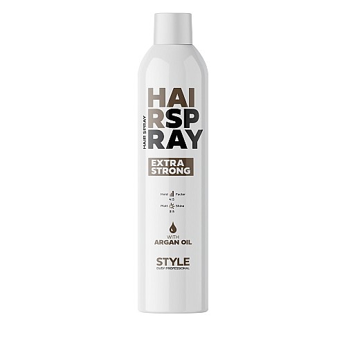 Style Hair Spray Extra Strong Argan Oil 400ml